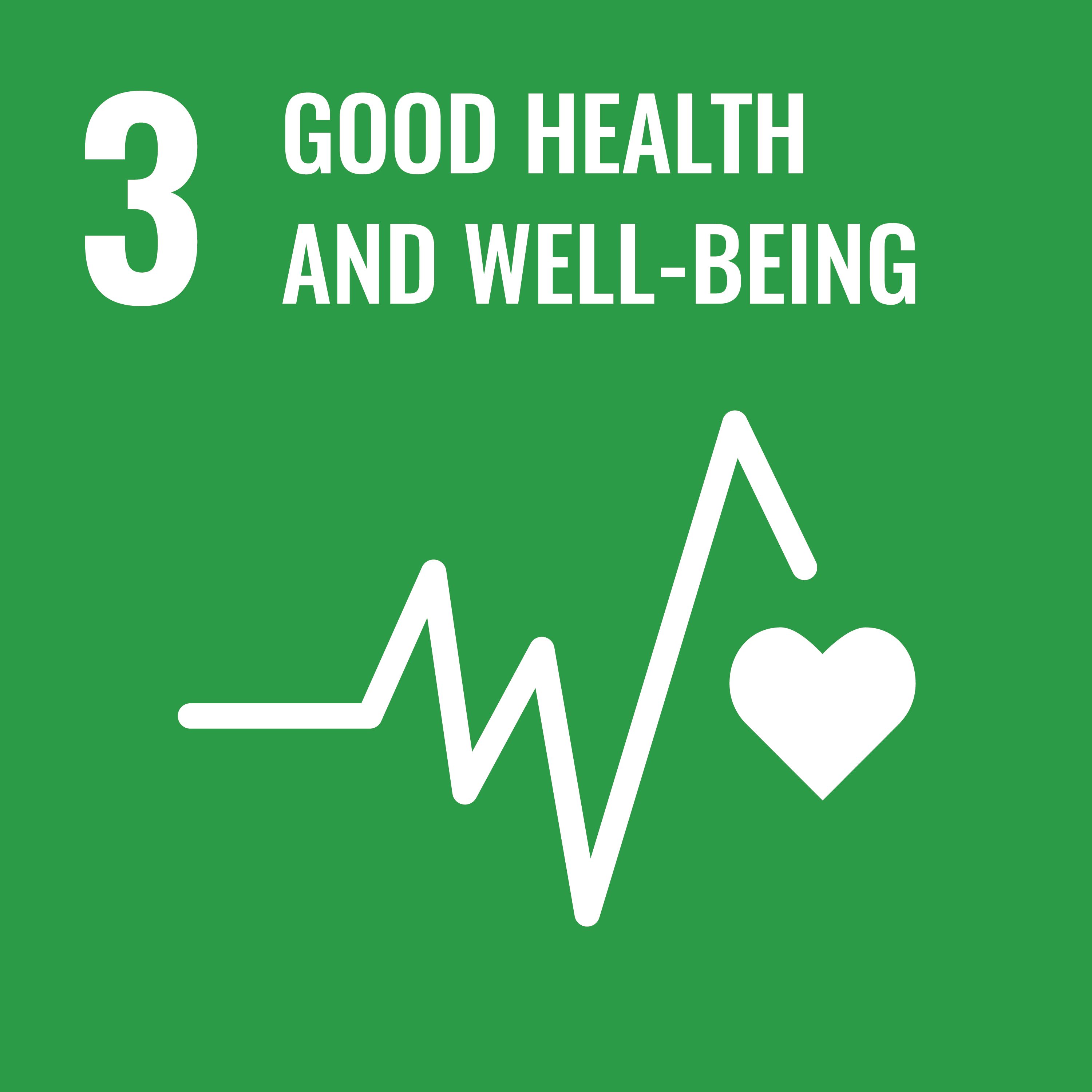 SDG 3  - Good health