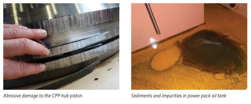 Hub piston and power pack oil tank issues