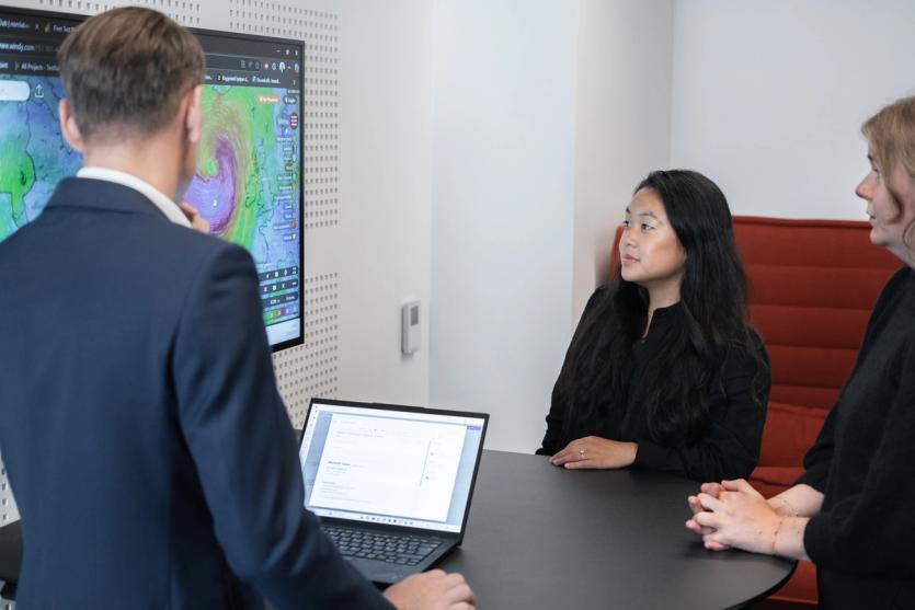 Underwriters in the Bergen office