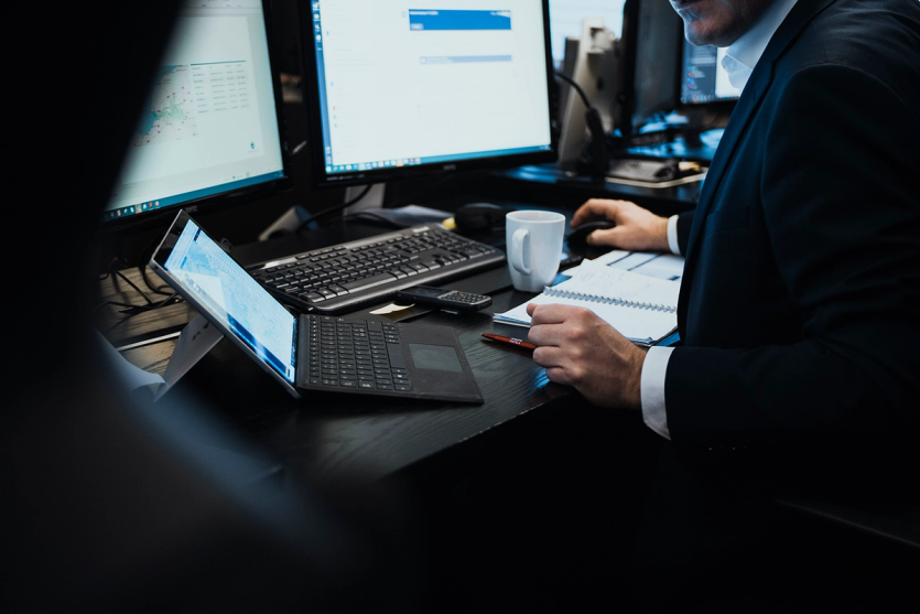 At work in the Loss Prevention and Global Support department