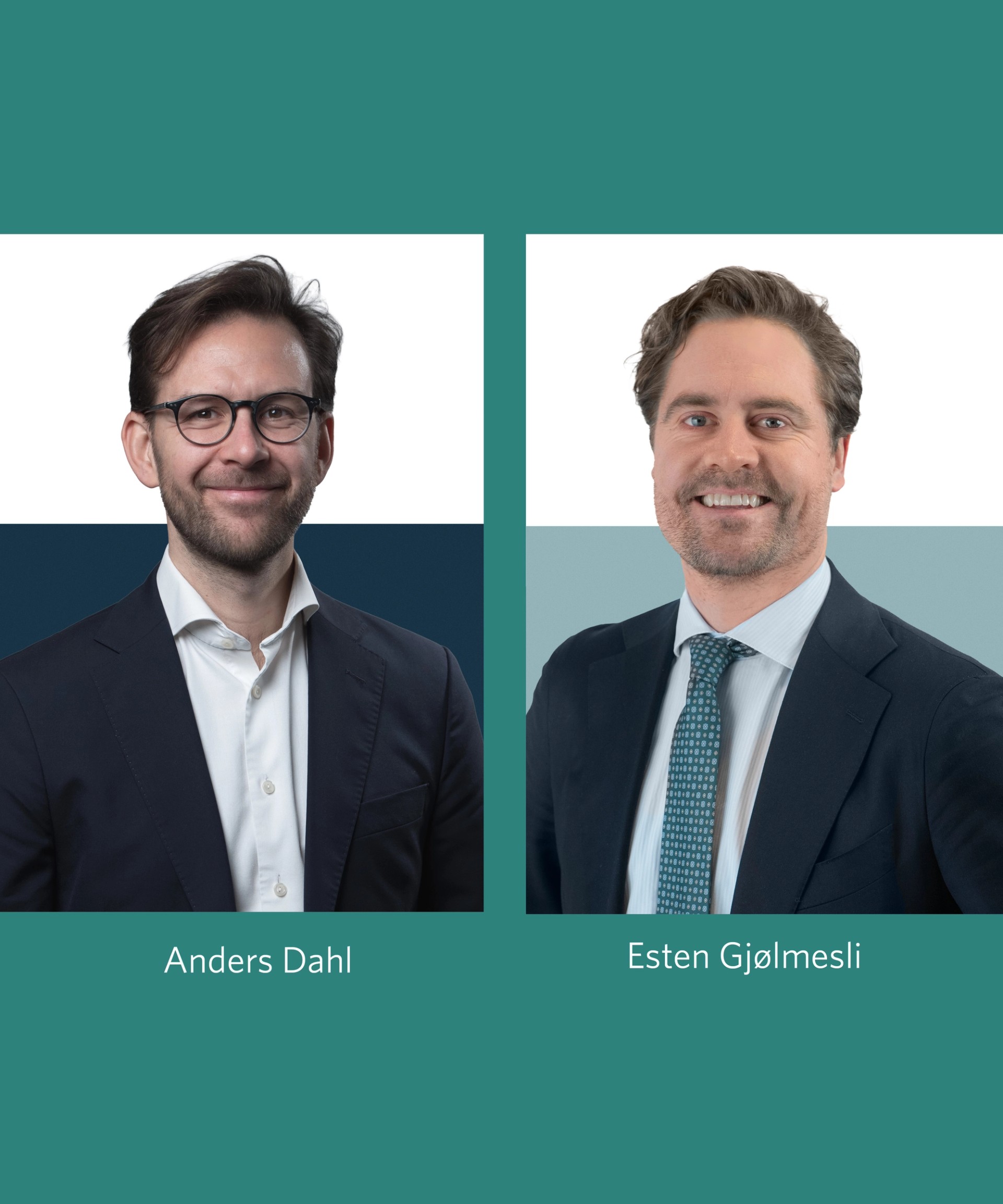 Anders Dahl and Esten Gjølmesli