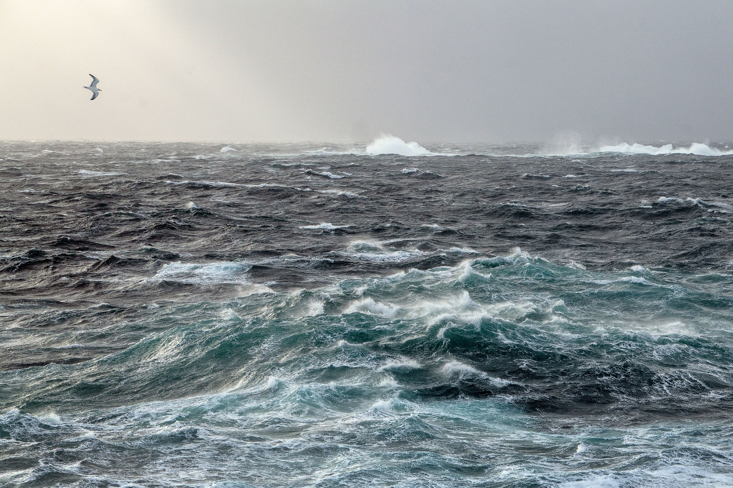 A dramatic seascape in Norway