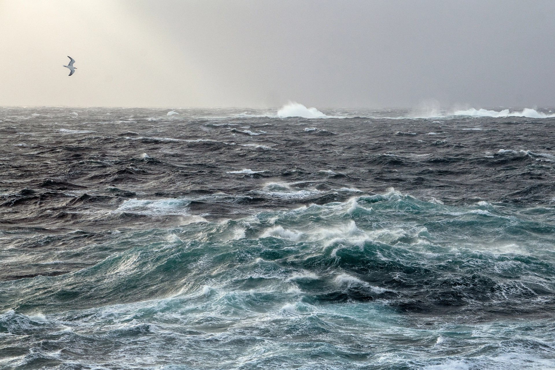 A dramatic Norwegian seascape