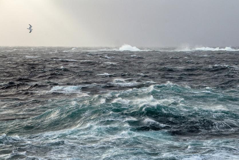 A dramatic seascape in Norway