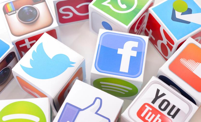 social media icons for facebook, twitter, instagram, youtube etc.