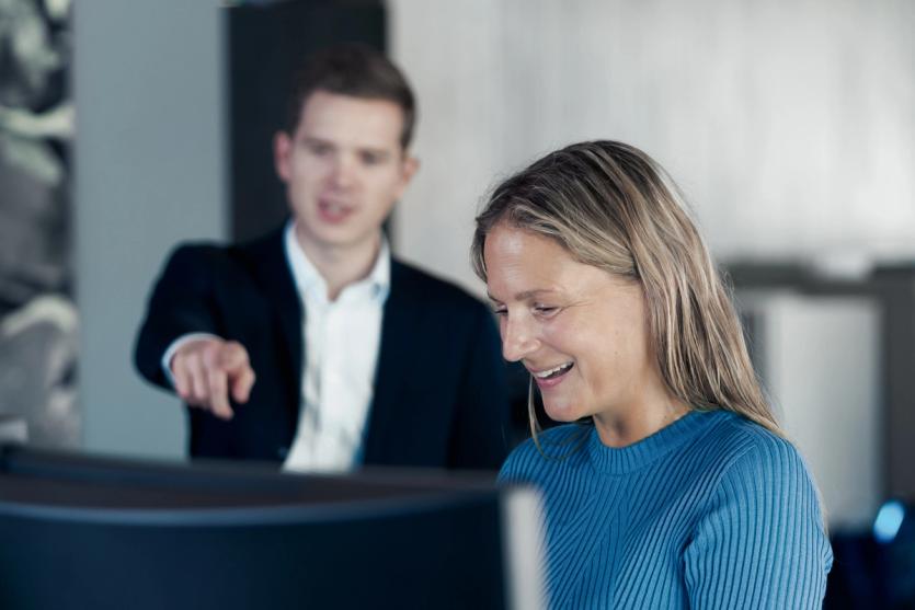 A contract is signed