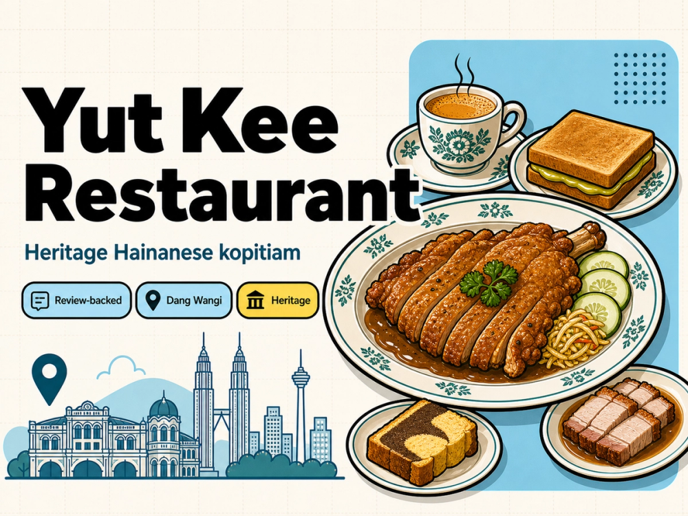 CanTrust cover for Yut Kee Restaurant in Dang Wangi, Kuala Lumpur