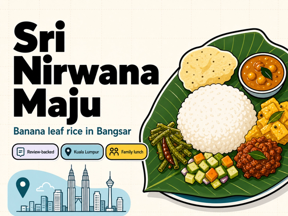 CanTrust cover for Sri Nirwana Maju banana leaf rice in Bangsar