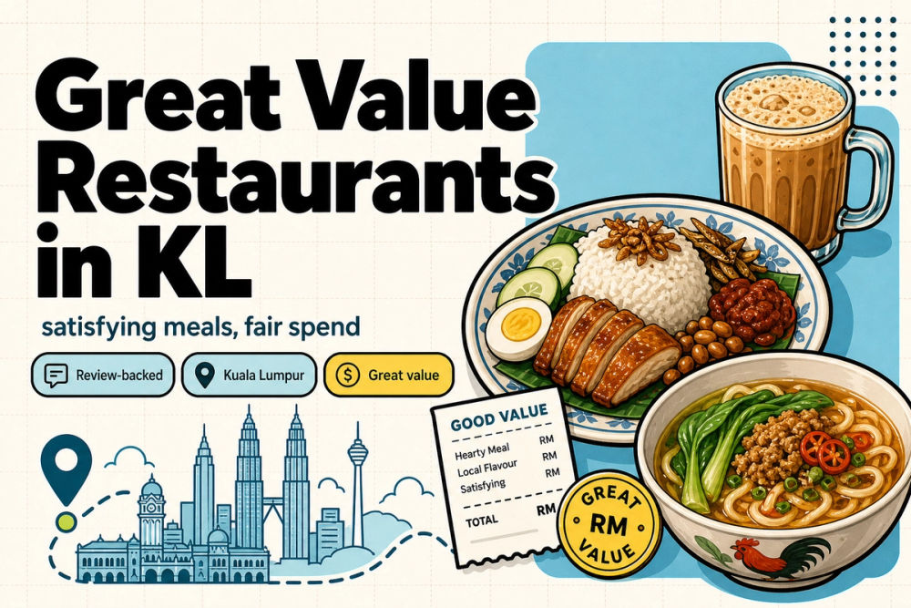 CanTrust collection cover for great value restaurants in Kuala Lumpur