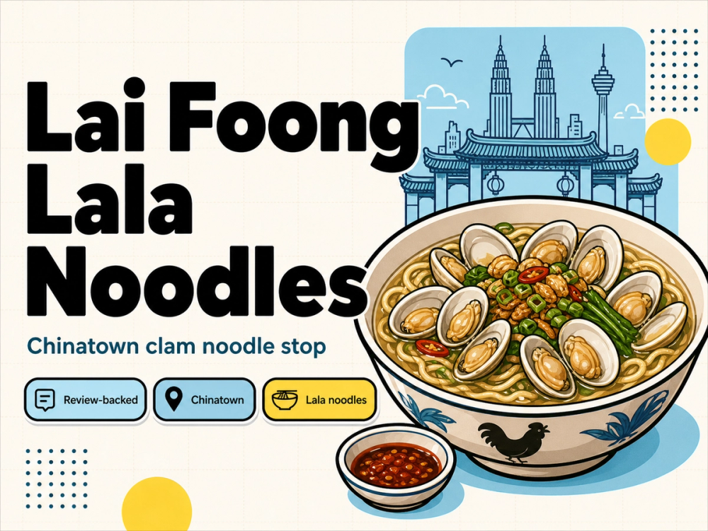 CanTrust cover for Lai Foong Lala Noodles in Chinatown, Kuala Lumpur