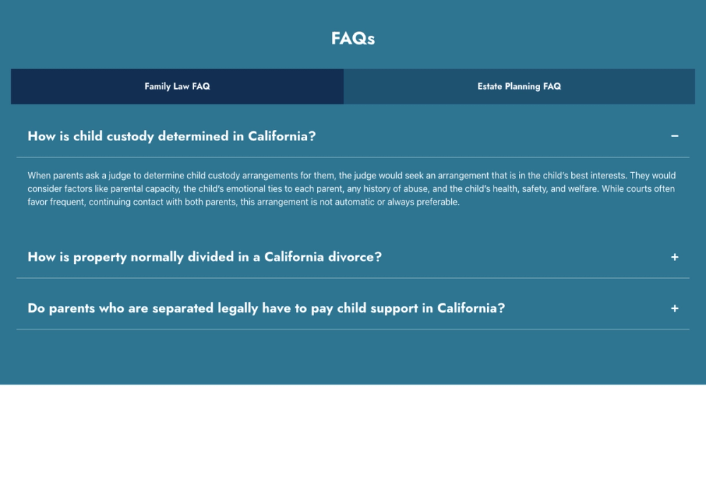 官网首页截图 · 2026-10-22 Rodriguez Lagorio, LLP 官网首页截图