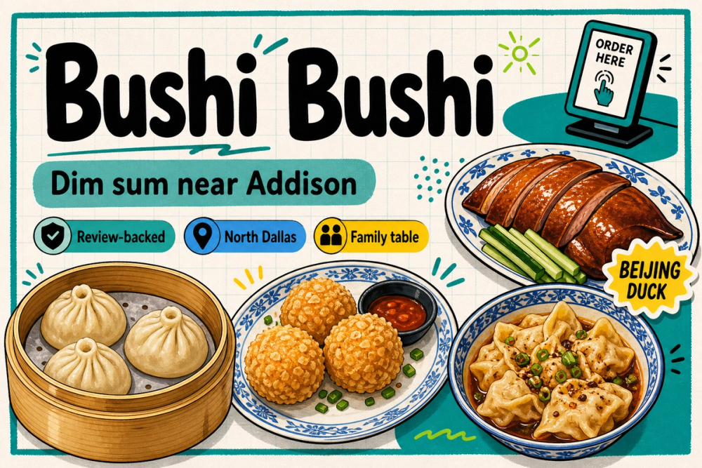 AI-generated editorial cover for Bushi Bushi in Dallas-Fort Worth