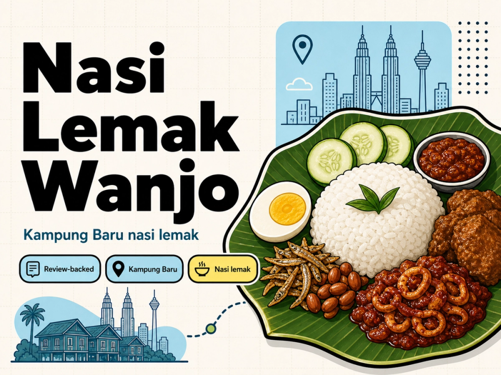 CanTrust cover for Nasi Lemak Wanjo in Kampung Baru, Kuala Lumpur