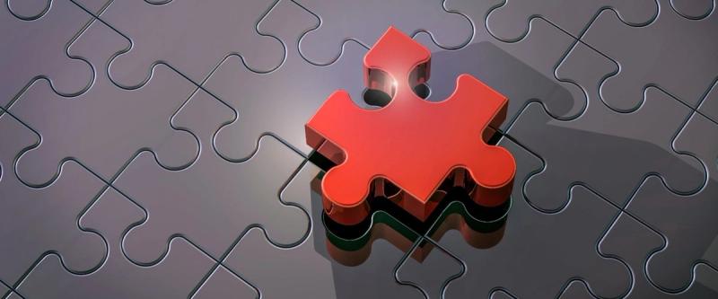 A puzzle piece fitting into its place.