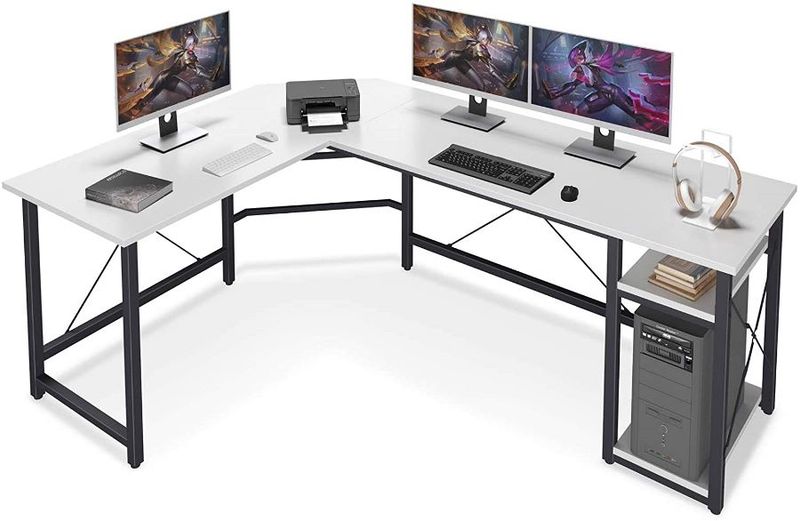 Large L Shaped Desk for Gaming