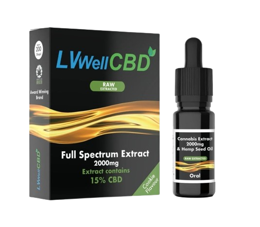 LVWell 300mg CBD olaj - 3%