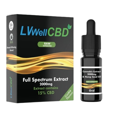 LVWell 300mg CBD olaj - 3%