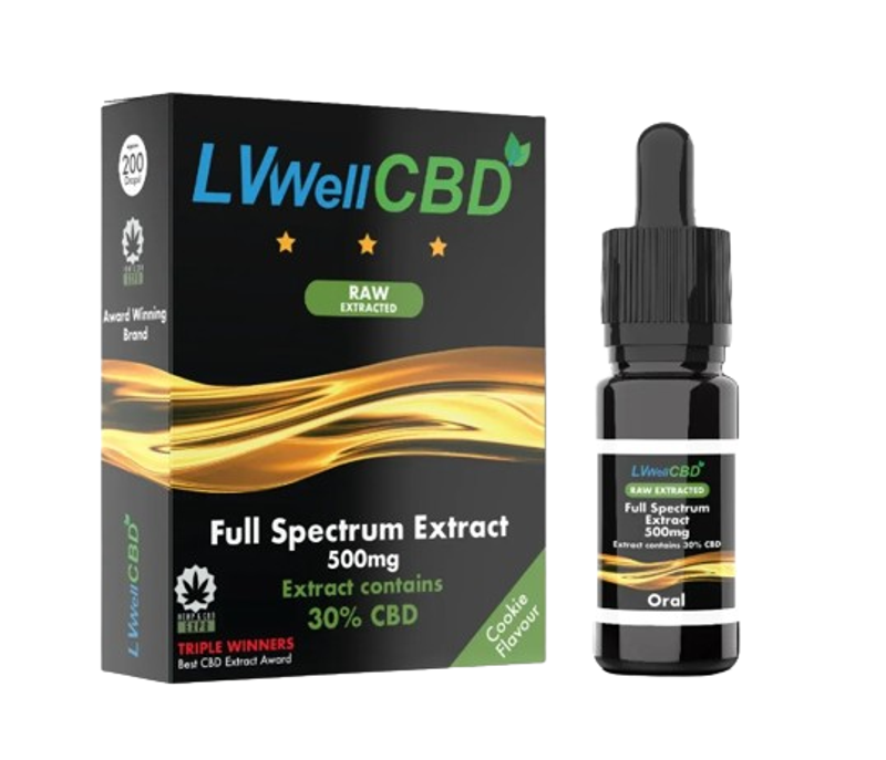 LVWell 150mg CBD olaj - 1,5%