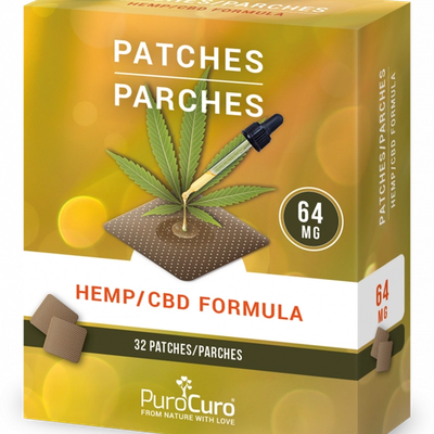 PuroCuro tapasz 2028 mg CBD tartalommal