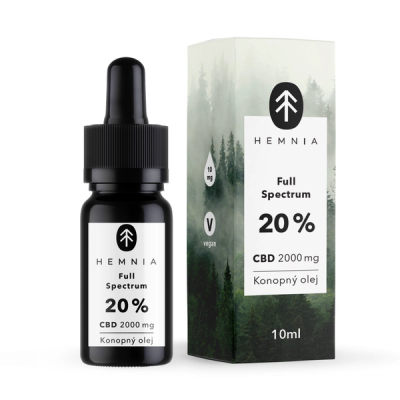 Hemnia teljes spektrumú CBD olaj 20% 2000mg