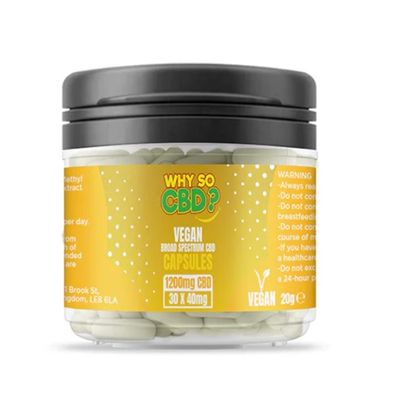 Why SO CBD? 1200mg CBD kapszula