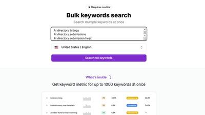 Cheap Bulk Keyword Tool: Analyze 1000+ Keywords for Under $20