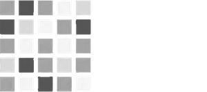 Grid of 5 by 5 squares in varying shades of gray on a white background.