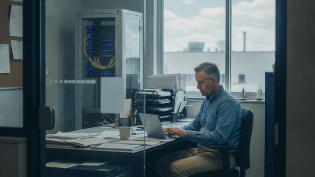 Manufacturing operations manager weighing cloud versus on-premise ERP deployment