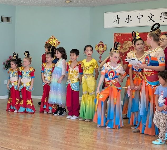 Chinese School Students at Chinese New Year party 2025