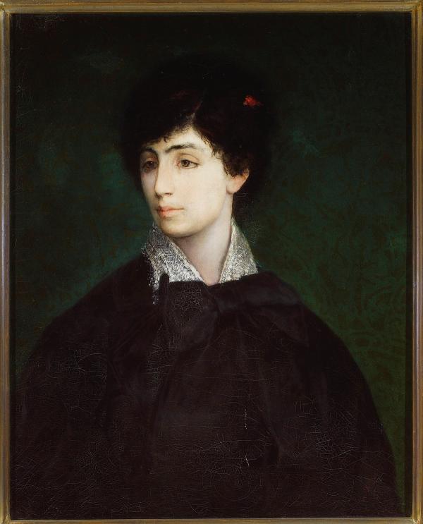 Portrait of a Young Jewish Woman - Maurycy Gottlieb - 1879 - Oil on canvas - National Museum in Warsaw
