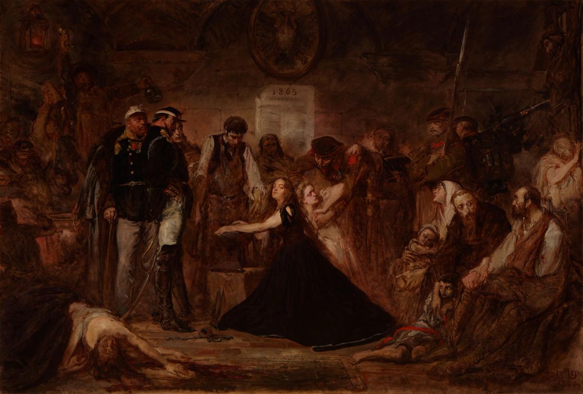 Polonia by Jan Matejko. 1863.
