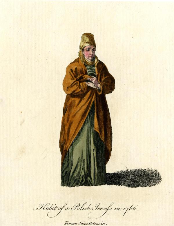 Habit of a Polish Jewess in 1766