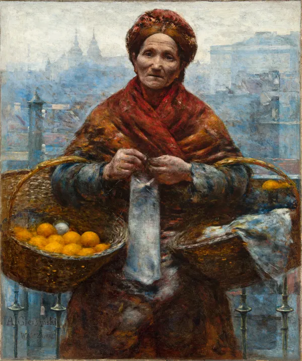 Jewish Woman with Oranges  