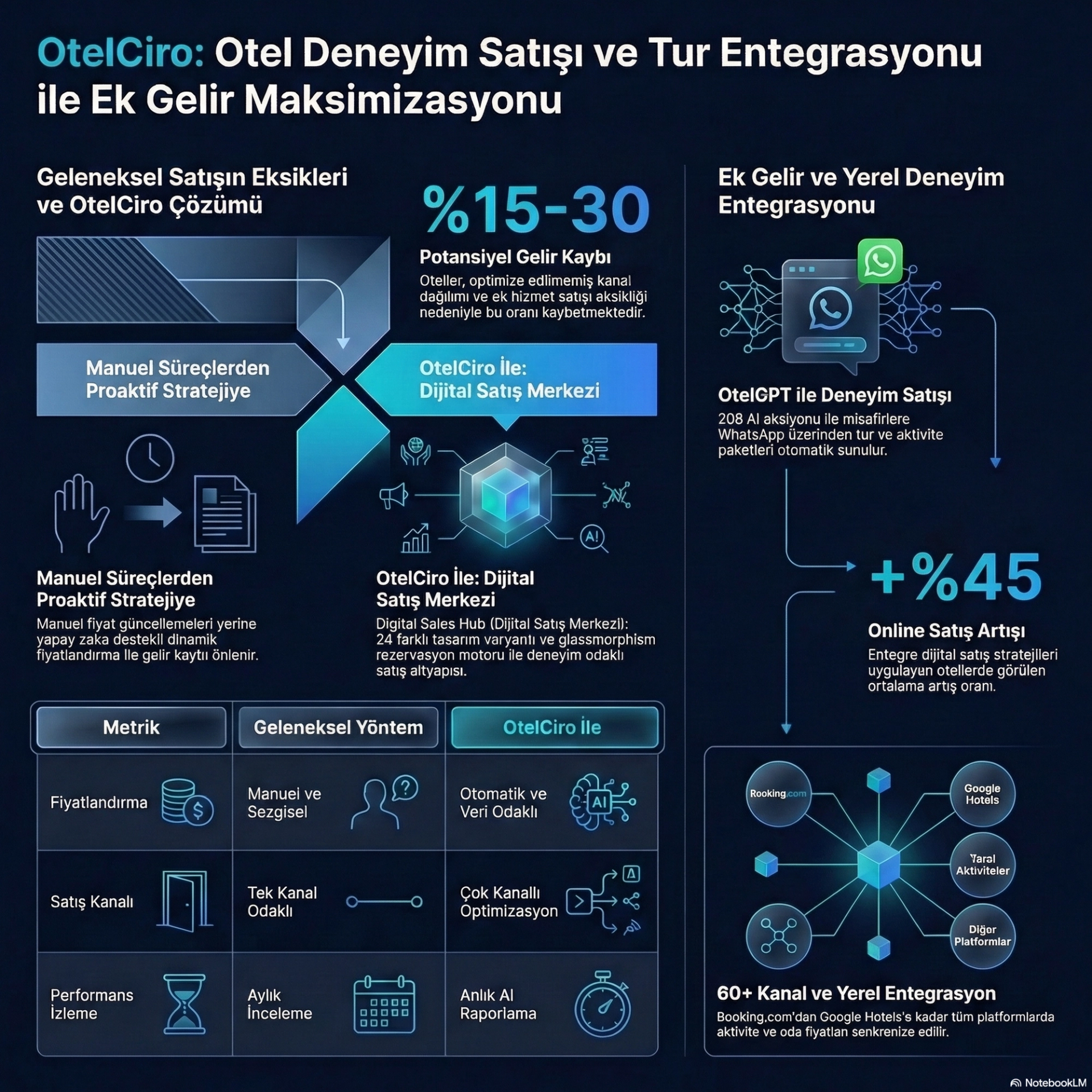 Google Things to Do Entegrasyonu: Otel Deneyim Satışı