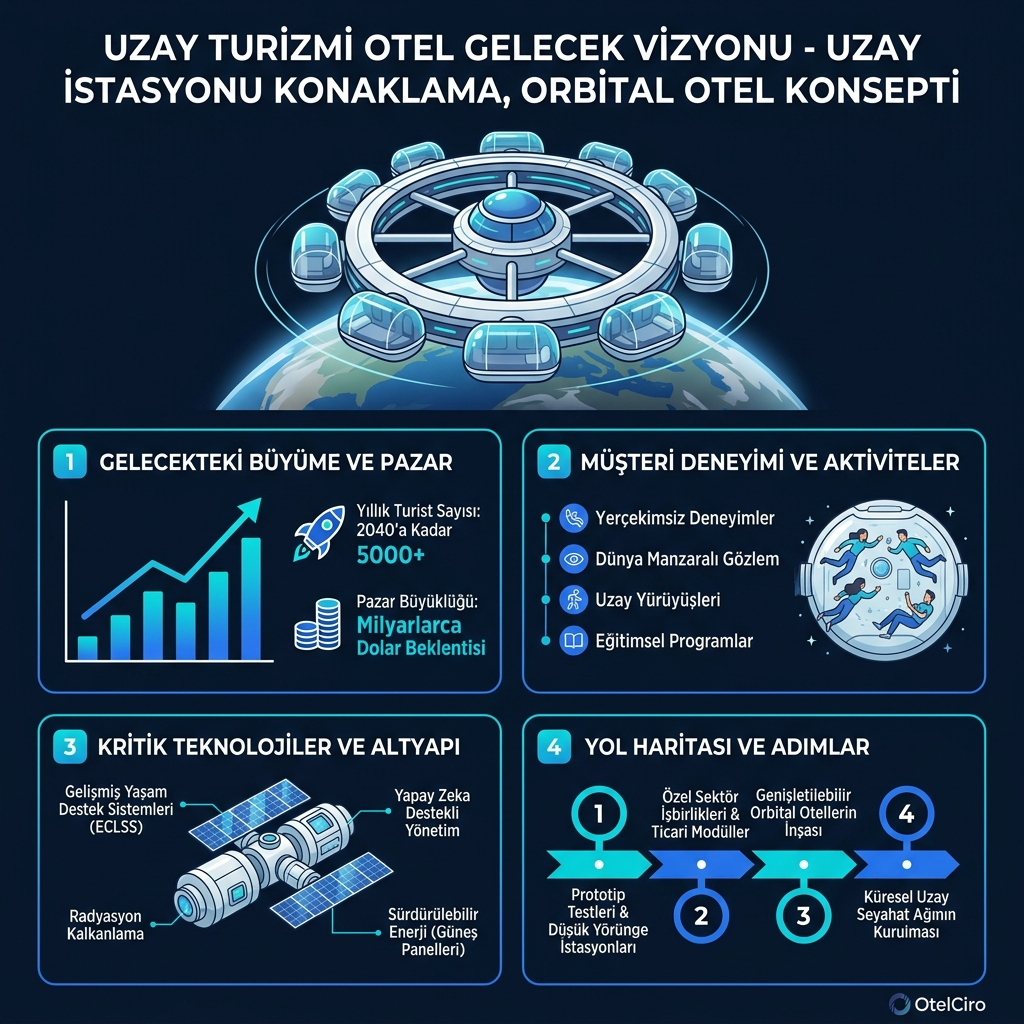 Uzay Turizmi ve Uzay Otel: Geleceğin Konaklama Vizyonu