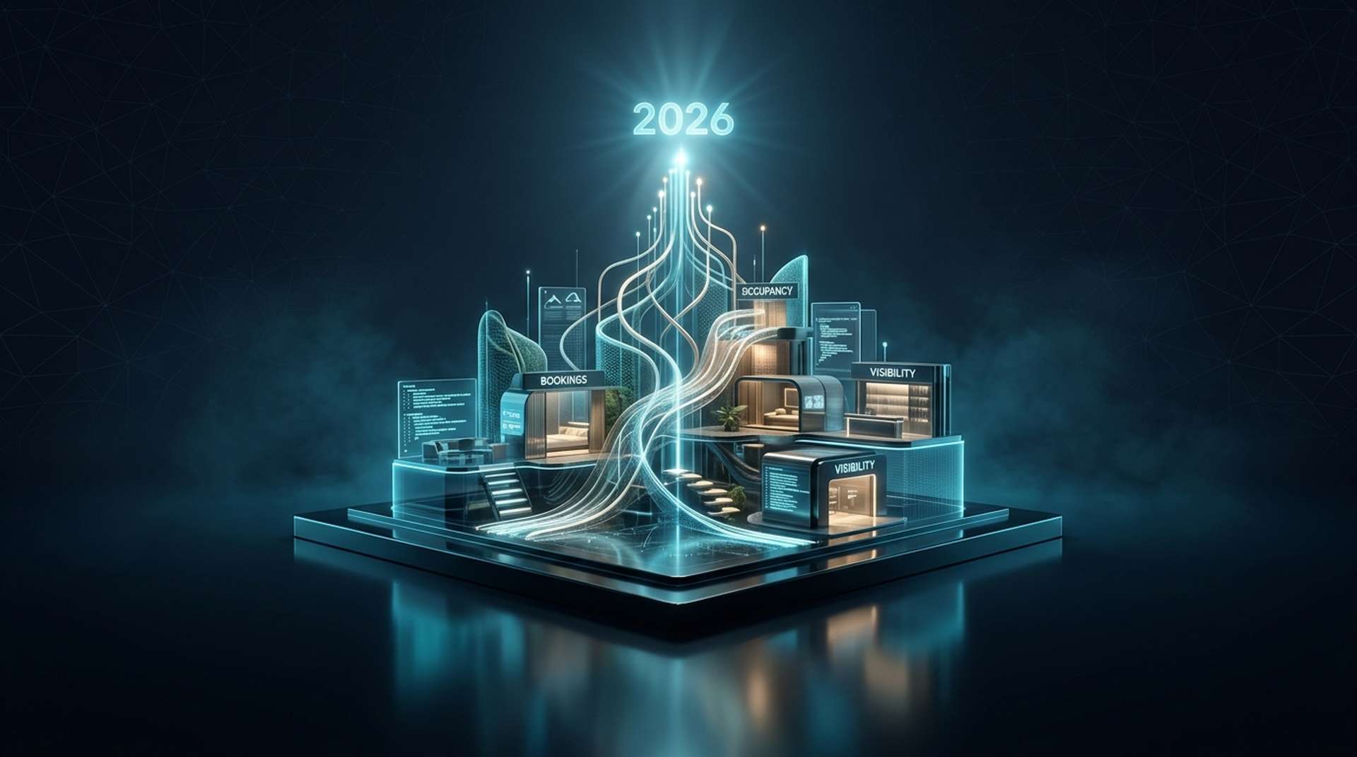 Hotel SEO strategy infographic