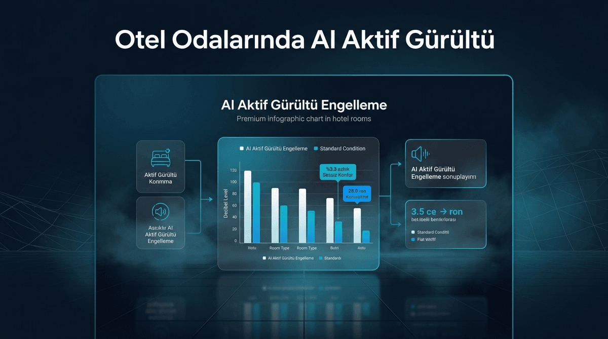 AI Aktif Gürültü Engelleme: Otel Odalarında Sessizlik