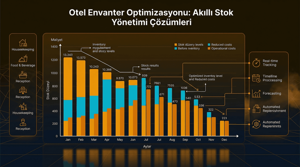 Otel Depo ve Stok Yönetimi: Envanter Optimizasyonu