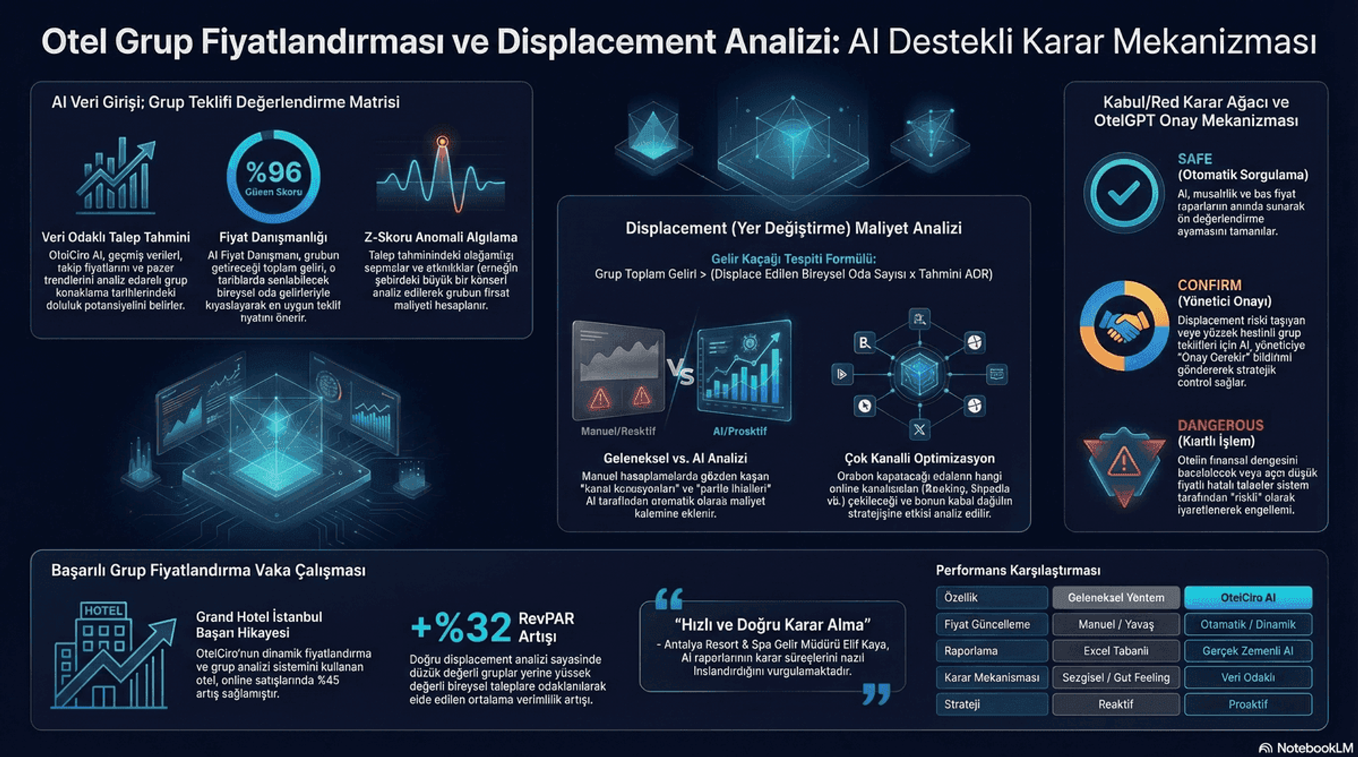 Otel Grup Fiyatlandırması: Displacement Analizi ve Strateji