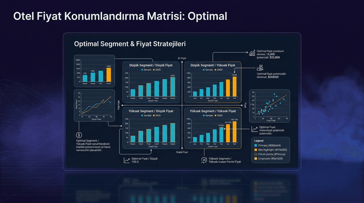 Otel Fiyat Konumlandırma Matrisi: Doğru Segment Doğru Fiyat