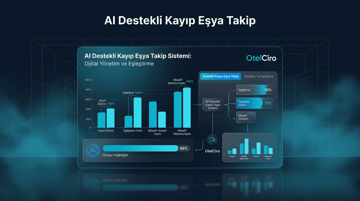 AI ile Kayıp Eşya Takip Sistemi: Dijital Kayıt ve Eşleştirme