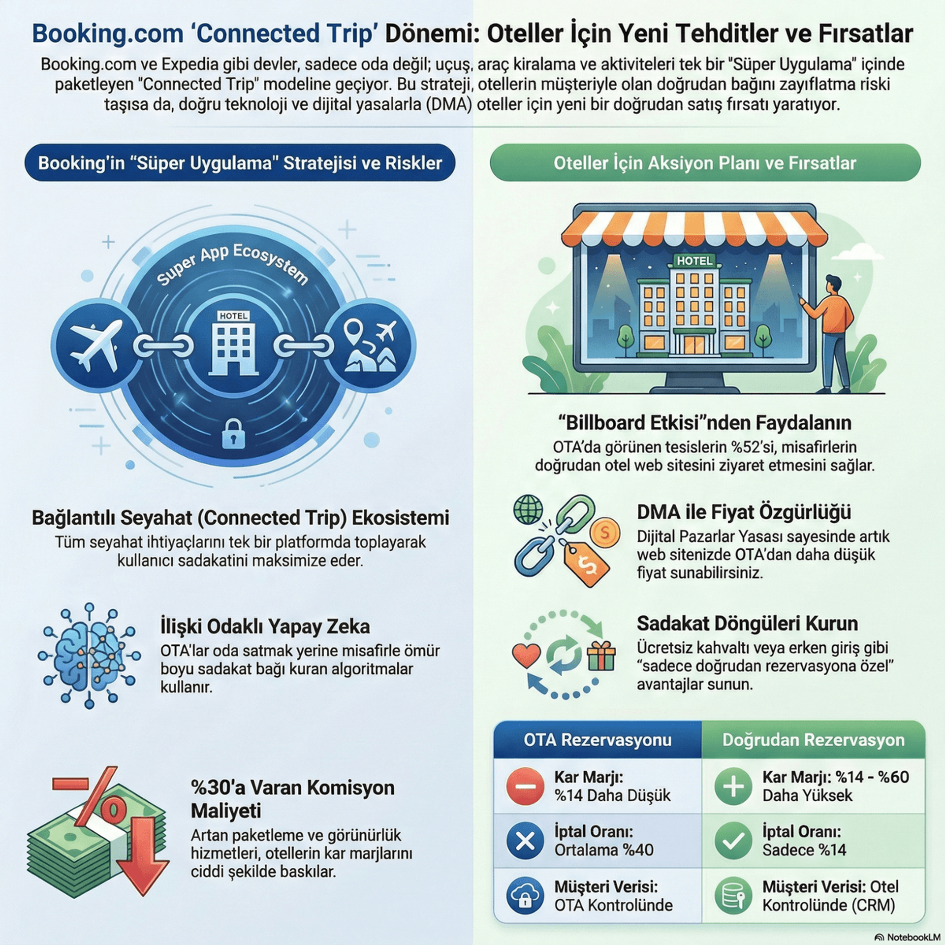 Booking.com Connected Trip: Oteller İçin Yeni Tehditler ve Fırsatlar
