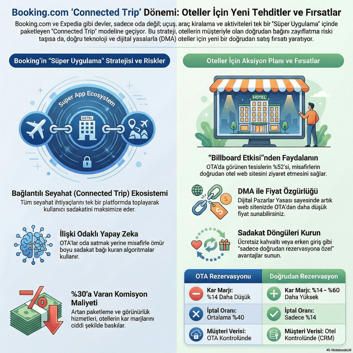Booking.com Connected Trip: Oteller İçin Yeni Tehditler ve Fırsatlar