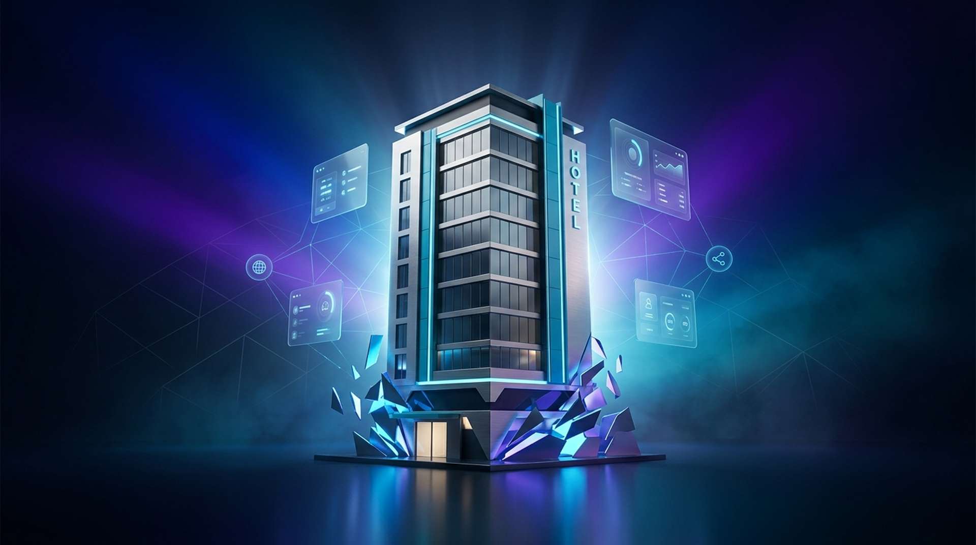 OYO ve budget otel disrupsiyonu infografiği