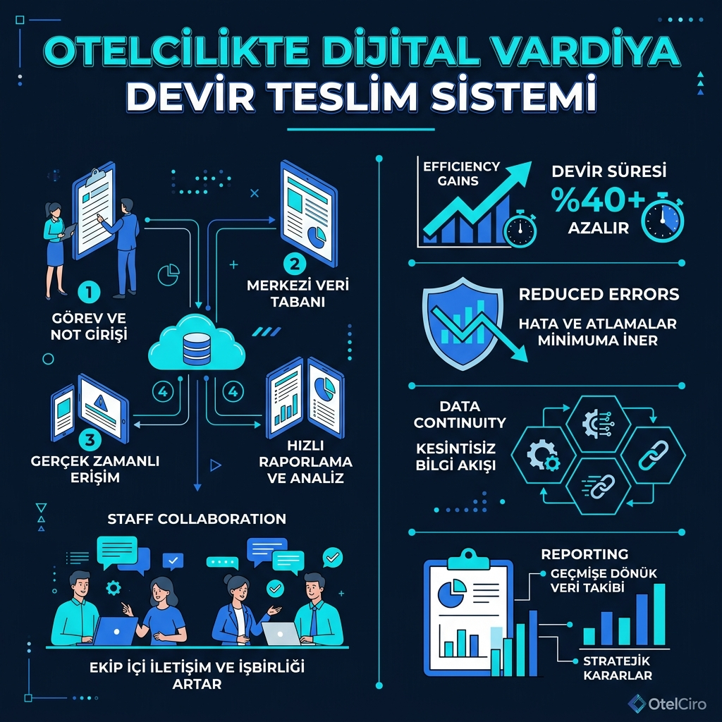 Dijital Vardiya Devir Teslim Sistemi: Bilgi Kaybını Önleyin