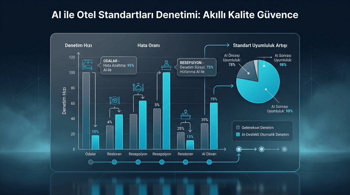 AI Destekli Kalite Güvence: Otel Standartlarını Otomatik Denetleme