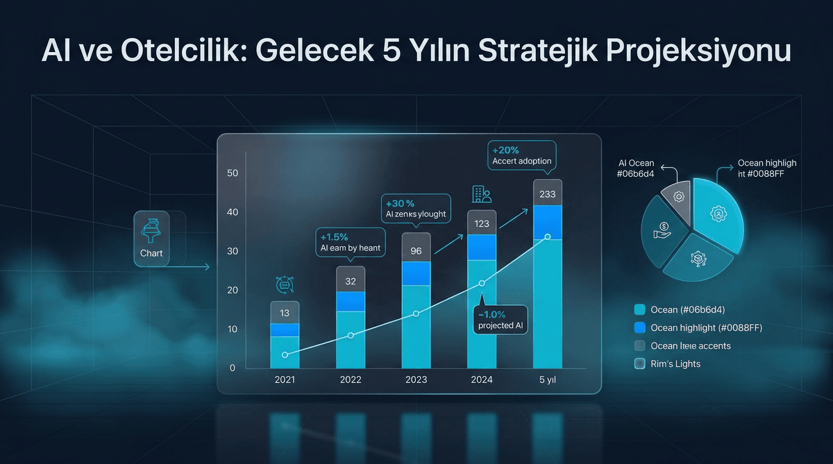 AI ve Otelcilik: Gelecek 5 Yılın Projeksiyonu