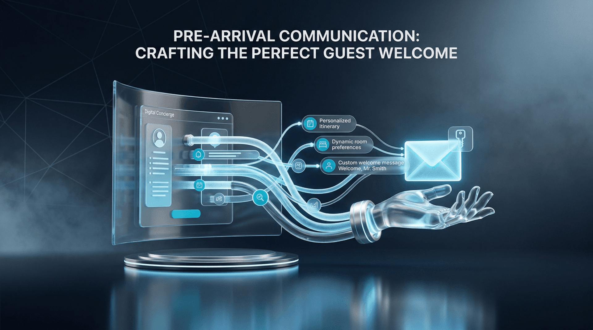 Pre-Arrival İletişim İnfografiği