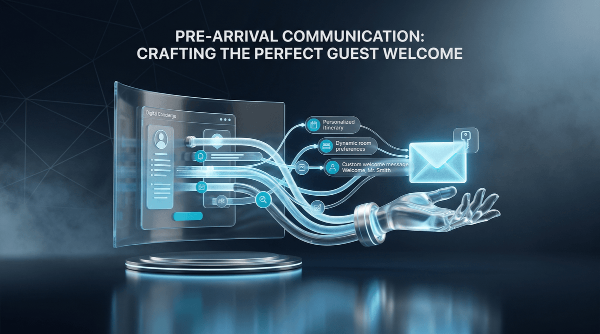 Pre-Arrival İletişim İnfografiği