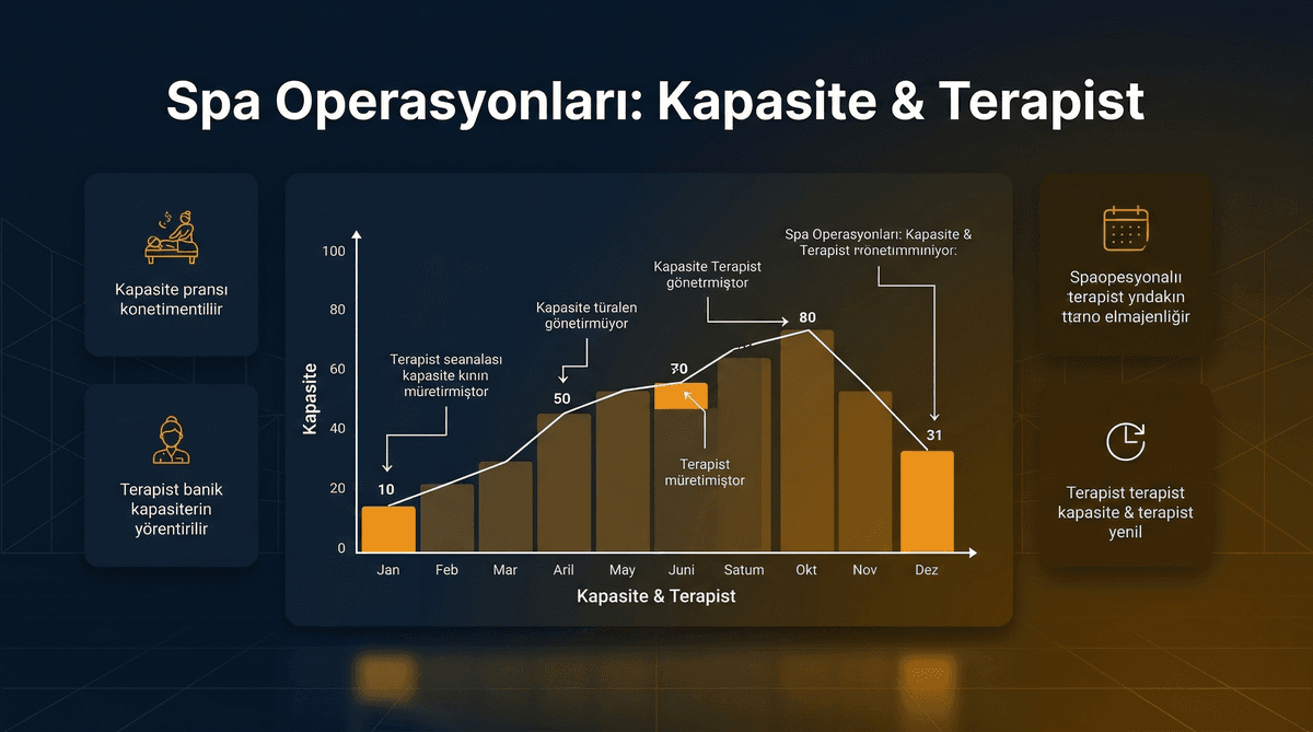 Spa Operasyon Çizelgeleme: Kapasite ve Terapist Yönetimi